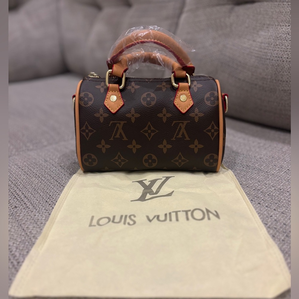 Louis Vuitton Mini Monogram Brown and Tan Bag